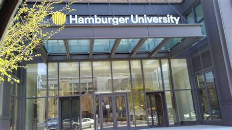 hamburger university mcdonald's uk